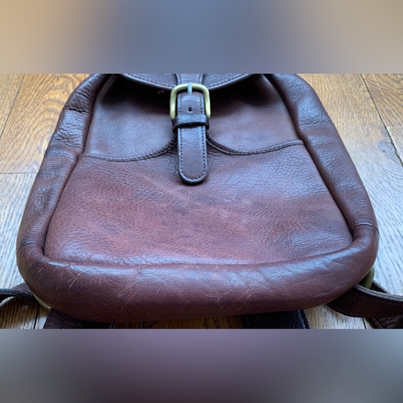 Vintage Leather Backpack - Picture 5 of 14